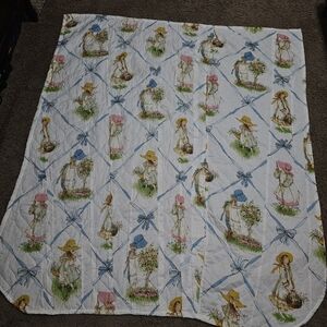 Vintage Holly Hobbie Blanket